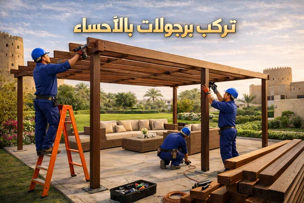 تركيب برجولات بالاحساء